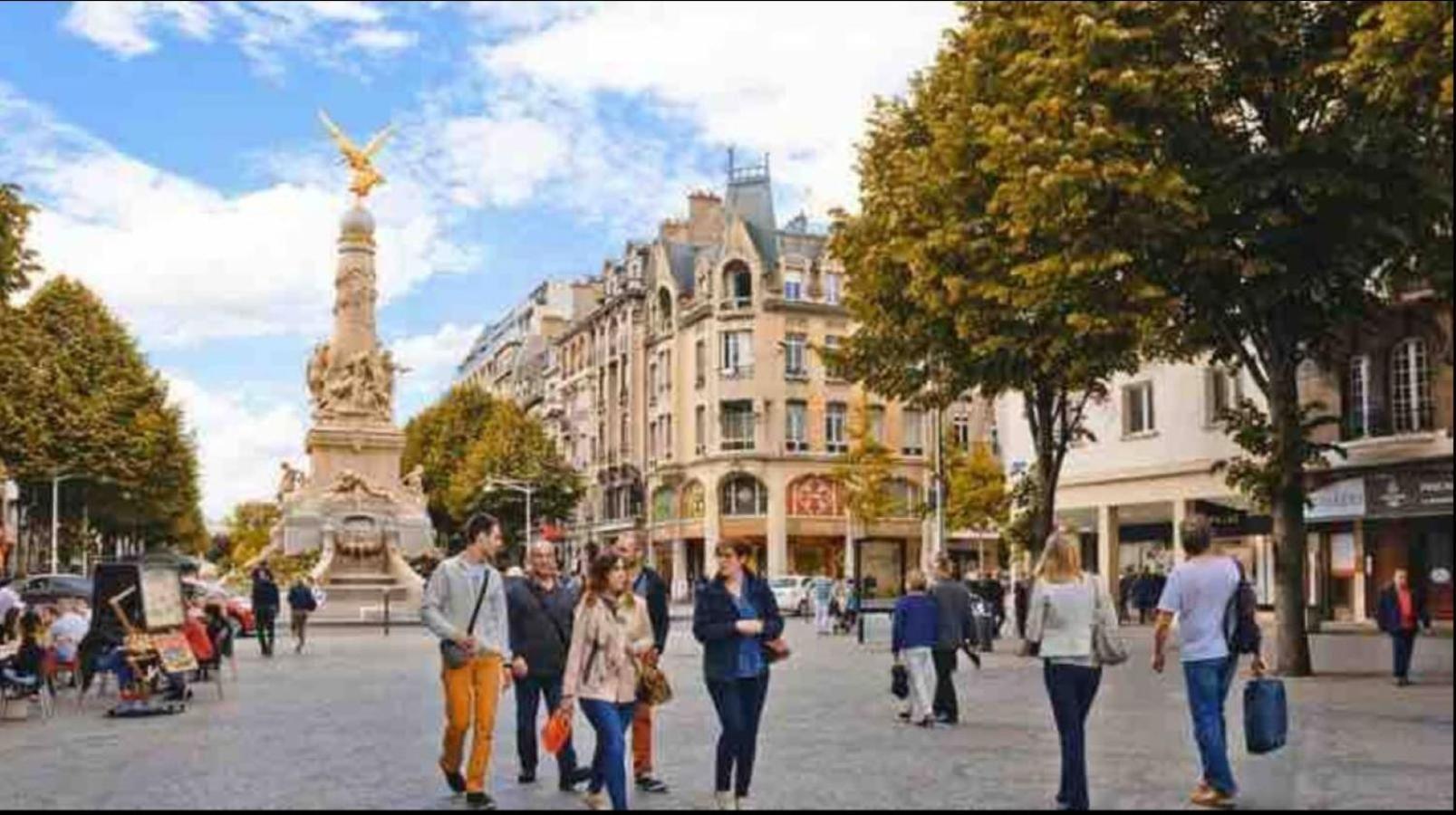 Coeur De Reims Logement Entier Apartment Ngoại thất bức ảnh